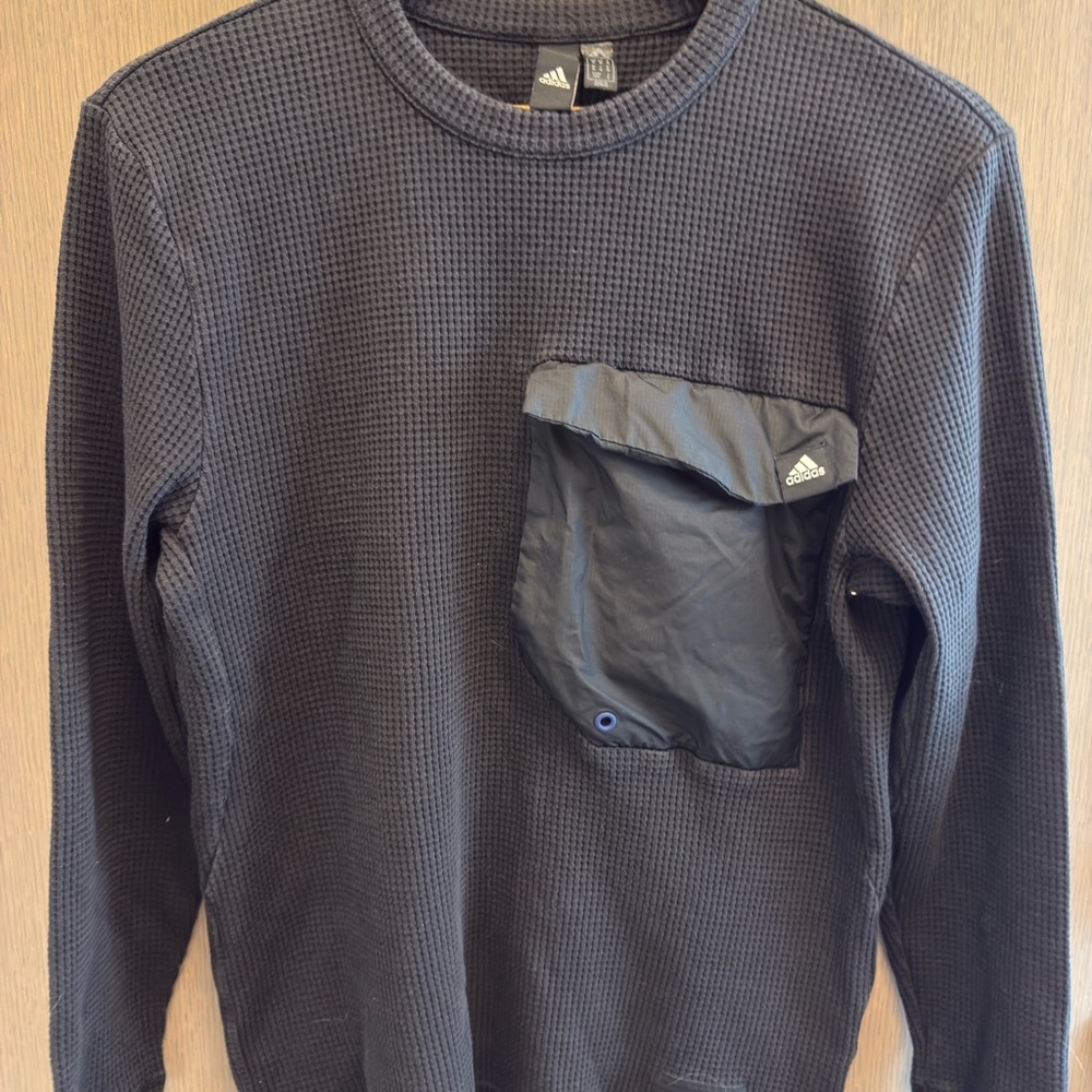 Adidas Black Primegreen Knit Top